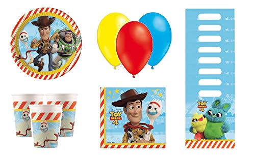 cumpleaños Toy Story - Kit de cumpleaños Toy Story - 8 Personas