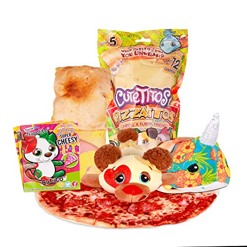 Cutetitos Pizzaitos - Collectible Surprised Stuffed Animals Plush - Ages 3+ - Series 5 …