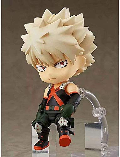 CUUGF Edición limitada My Hero Academia Midoriya Izuku y Bakugou Katsuki Q Versión Nendoroid Figuras de acción con accesorios Juntas móviles Figuras de anime Modelo de personaje Fans de anime Regalo c