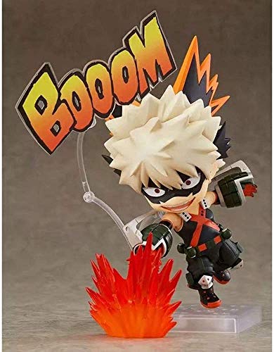 CUUGF Edición limitada My Hero Academia Midoriya Izuku y Bakugou Katsuki Q Versión Nendoroid Figuras de acción con accesorios Juntas móviles Figuras de anime Modelo de personaje Fans de anime Regalo c