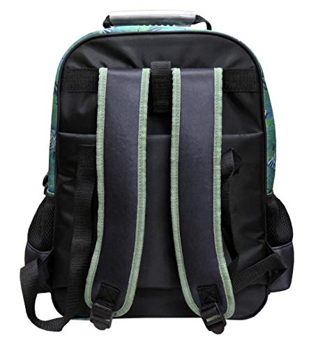 CYP BRANDS Jurassic World MC-32-JW Mochila Adaptable a Trolley, Verde