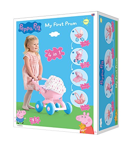 CYP BRANDS Primer Cochecito Peppa Pig, Color Rosa (1423558)