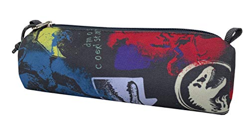 CYP BRANDS-PT-61-JW PORTATODO JURASSIC WORLD 21X6X6 CM, multicolor, Mediano (PT-61-JW)