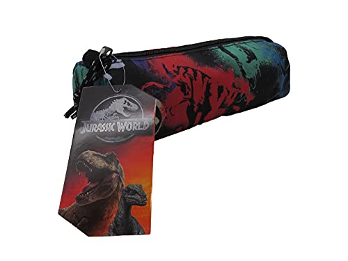 CYP BRANDS-PT-61-JW PORTATODO JURASSIC WORLD 21X6X6 CM, multicolor, Mediano (PT-61-JW)