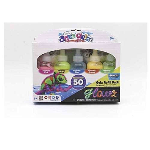 CYP- Colores con Brillo Refill Aqua Gelz Accesorios, Multicolor (1)