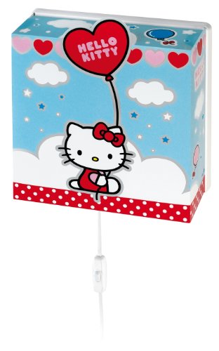 Dalbe 75258 - Aplique de pared, diseño Hello Kitty (Importado de Francia)