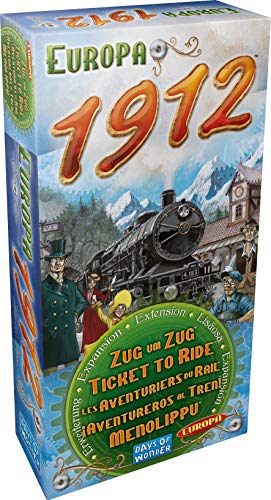 Days of Wonder- Aventureros Al Tren-Europa, Color (720111)