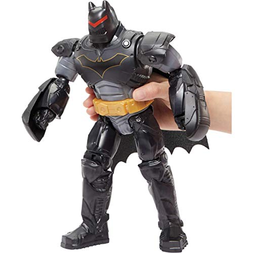 Dc Batman Missions Figura de Acción Batman con Armadura y Máscara de Quita y Pon de 30 cm (Mattel GCK65)