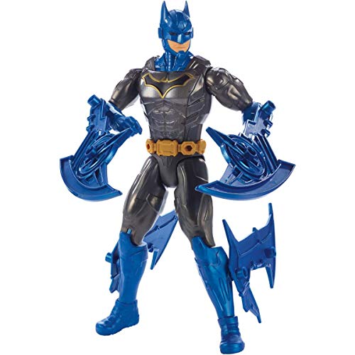 DC Comics Figura de acción Batman con luces y sonidos y armadura (Mattel GGV15)