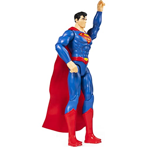 DC Comics - Juego de 4 Figuras articuladas de 30 cm con Superman, The Flash, Wonder Woman y Cyborg, 6061587