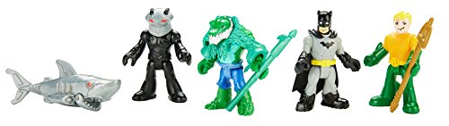 DC Super Friends Heroes & Villains Imaginext Set Aquaman Black Manta by Imaginext