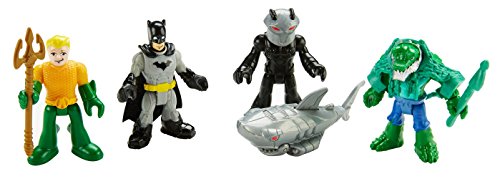 DC Super Friends Heroes & Villains Imaginext Set Aquaman Black Manta by Imaginext