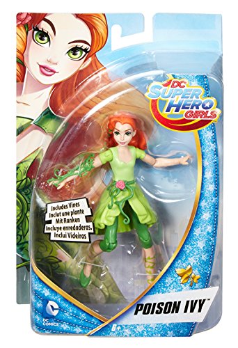 DC Super Hero Girls - Poison Ivy, figuras de acción (Mattel DMM38) , Modelos/colores Surtidos, 1 Unidad