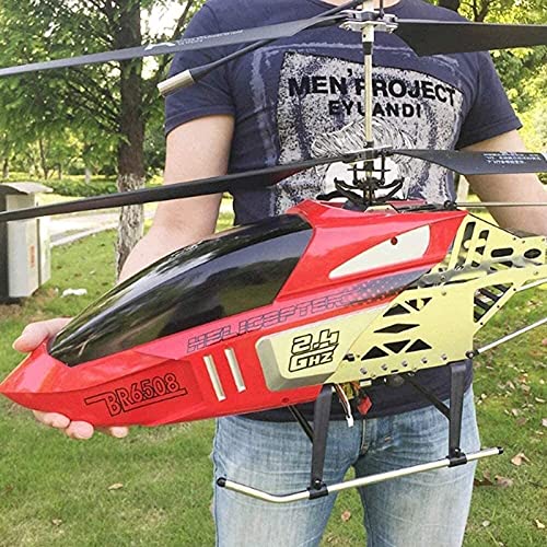 DCLINA Gran Radio Control Remoto Helicóptero Carga Avión eléctrico Resistente a caídas Drone Niños Avión al Aire Libre Juguetes Modelo Adultos Helicóptero Padre-Hijo para niño Adolescente Regalos