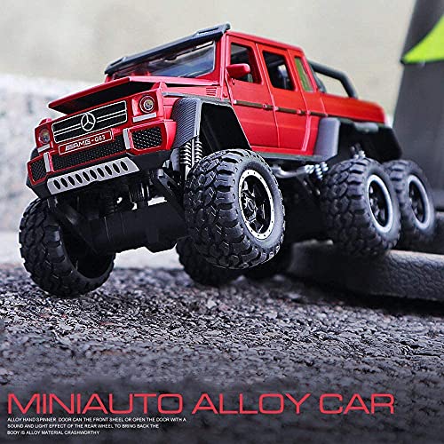 DDTETDY Monster Trucks High Speed ​​Die-Cast Buggy Functions Coches De Juguete Coleccionables Off-Road Car Puertas Que Se Abren con Música Interior Detallado Niños Niñas Vacaciones Cumpleaños GIF