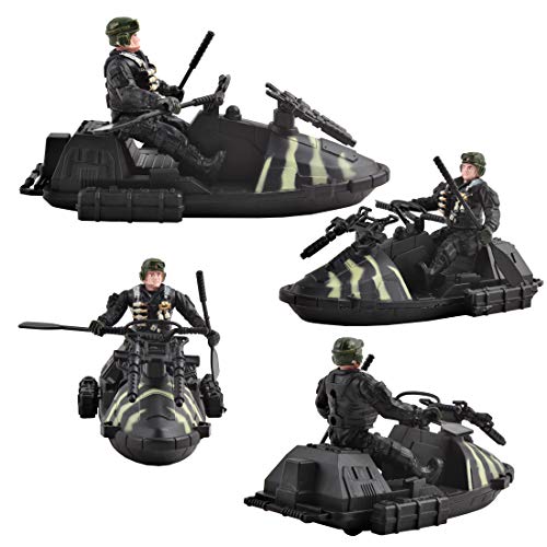 deAO Vehículos de Combate Modelo a Pequeña Escala Figuras Coleccionables Conjunto Playset Fuerzas Armadas y Unidad de Defensa Militar