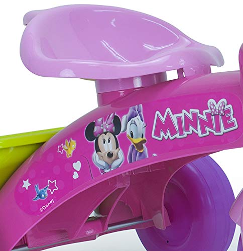 DENVER BIKE Triciclo.008 Denver ''Ride on Pedal Car Disney Minnie Mouse'' Bike, Multicolor