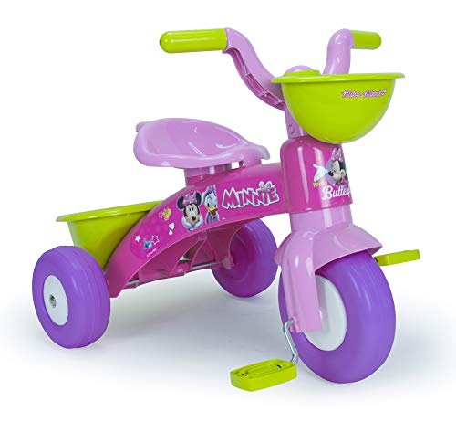 DENVER BIKE Triciclo.008 Denver ''Ride on Pedal Car Disney Minnie Mouse'' Bike, Multicolor