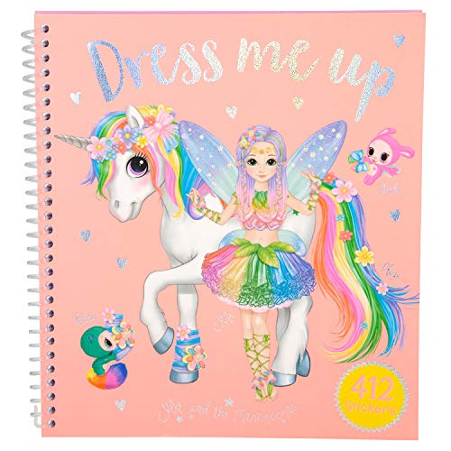 Depesche 10467 Dress Me Up Ylvi and the Minimoomis - Libro para colorear (19 x 17,7 x 1,5 cm)