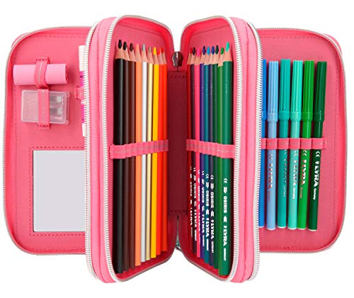 Depesche-DP-0010997 Estuche, Color Rosa (10997)