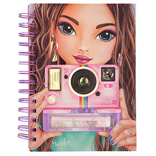 Depesche-DP-0011137 Cuaderno con Notas Adhesivas, TopModel Candy Cake, Aprox. 19,5 x 16 x 3 cm Color (11137)