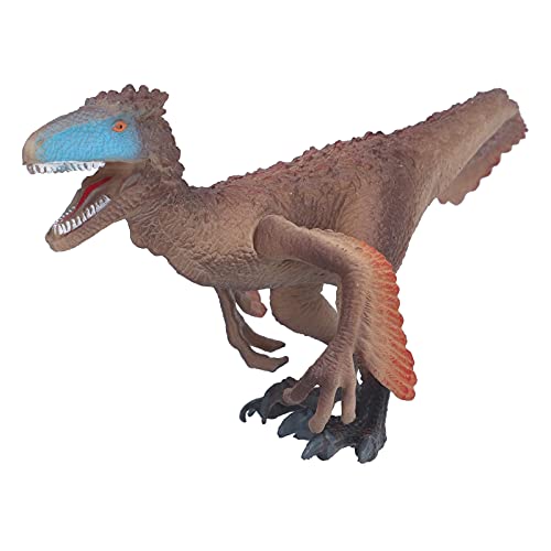 Deror Utahraptor Dinosaurios Modelos de Animales Juguetes de simulación Regalos Decoraciones para niños plástico PVC(A)