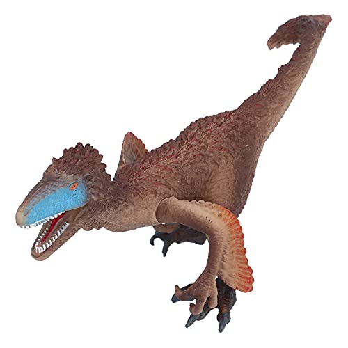 Deror Utahraptor Dinosaurios Modelos de Animales Juguetes de simulación Regalos Decoraciones para niños plástico PVC(A)