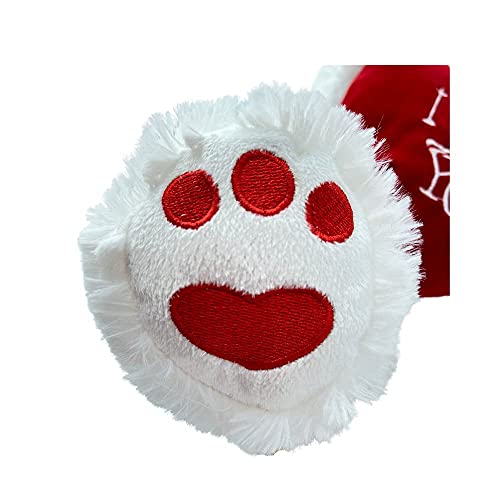 Desconocido Peluche de Oso Blanco con corazón I Love You, 27 CM (11"), de Textura Súper Suave, San Valentín, Juguete (48873)