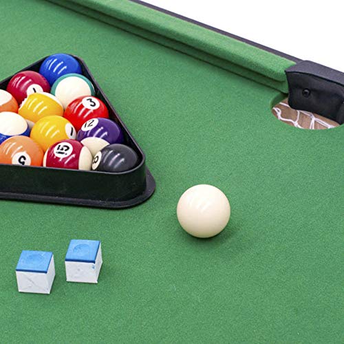 Devessport - Multijuego 7 en 1 - Futbolín, Billar, Push Hockey, Ice Hockey, Ping-pong, Dados, Black Jack, Incluye nivelador, Mango de plástico, Dispone de marcadores - Medidas: 120 x 61 x 82 Cm