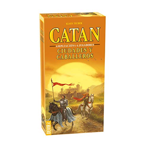 Devir- Ampliacion de 5 y 6 jugadores para Ciudades y Caballeros de Catan, Miscelanea (BGCIU56)