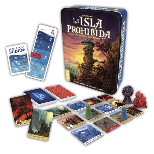 Devir-La Isla Prohibida Juego de mesa, Multicolor (BGISLA)