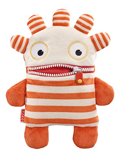 Devir- Saggo Sorgenfresser/Worry Eaters Peluche, Rojo, Color Blanco (SG42311)