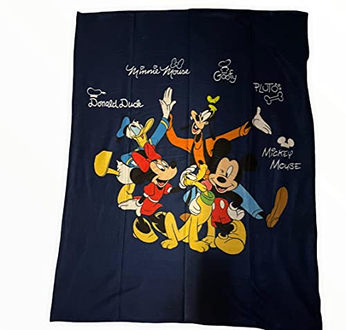 Di Manta polar Mickey y amigos Pluto Donald Goofy Minnie Nuevo