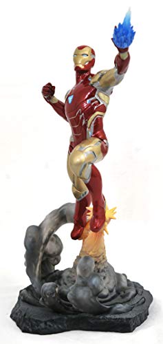 Diamond - Diorama de la colección Marvel Movie Gallery Select del Personaje Iron Man de la película Avengers: Endegame, Multicolor (Diamond FEB198521)