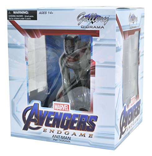 DIAMOND SELECT TOYS- Diorama de la colección Marvel Gallery de Diamond Select del Personaje Ant-Man de la película Avengers: Endgame PVC, Multicolor (MAY192368)