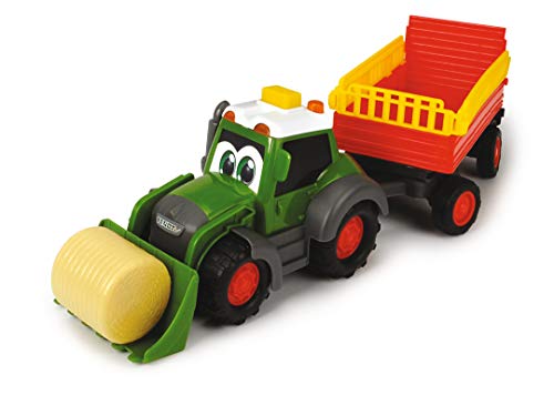 Dickie- Happy Farm Granja 49 cm con Sonido y Tractor y Animales, Multicolor, Größe: 38 cm (3818000)