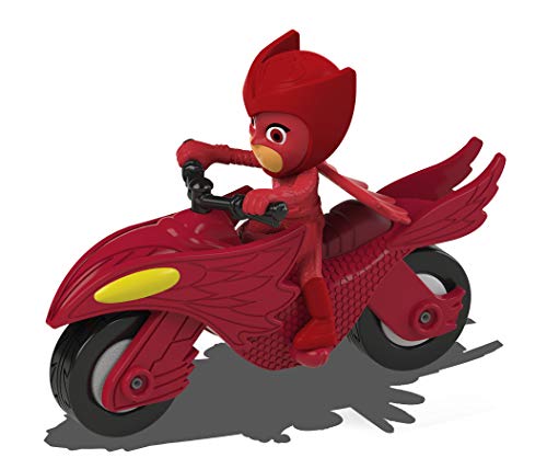 Dickie Toys 203141013 PJ Masks - Coche de Metal con Rueda Libre, 7 cm, a Partir de 3 años