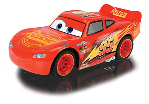 Dickie Toys- Cars Coche Rayo MC Queen RC Single Drive, Control Remoto, Escala 1:32, Monocanal, para Niños a Partir de 3 Años