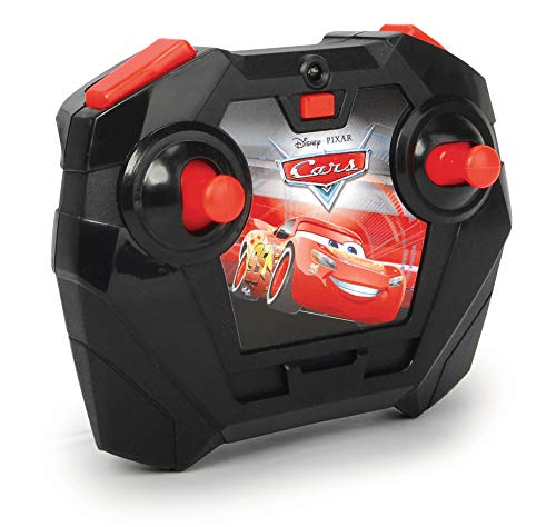 Dickie Toys - Cars - Coche Teledirigido Rayo "Rocket" con Carga por USB, para Niños a partir de 4 Años - 17 cm