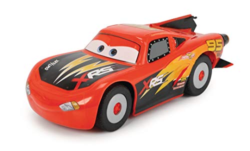 Dickie Toys - Cars - Coche Teledirigido Rayo "Rocket" con Carga por USB, para Niños a partir de 4 Años - 17 cm