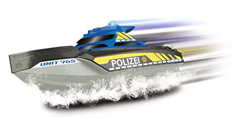 Dickie Toys Special Forces Patrol - Barco de Juguete con Cuerda de Cuerda, luz y Sonido, Incluye Pilas, 24 cm, para niños a Partir de 3 años