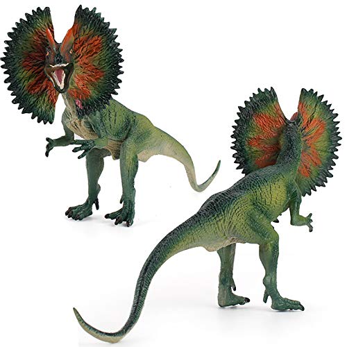 DIII Modelo realista de dinosaurio realista dilophosaurus dinosaurios figura de regalo