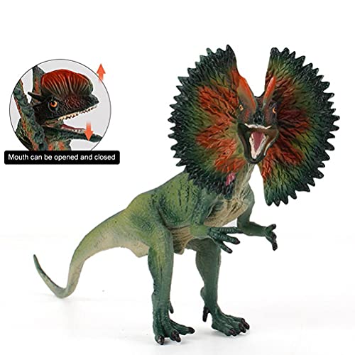 Dilophosaurus World Park, Adornos de Dinosaurios Activos, Figuras de acción, Juguetes, Ciencia educativa para niños, niños, Modelo Animal, muñeca, Regalo