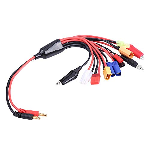 Dilwe 11 en 1 Cable del Cargador de Bater¨ªa RC, Bater¨ªa RC Lipo Enchufe Multi Cargador Adaptador Convertidor de Cable de Carga