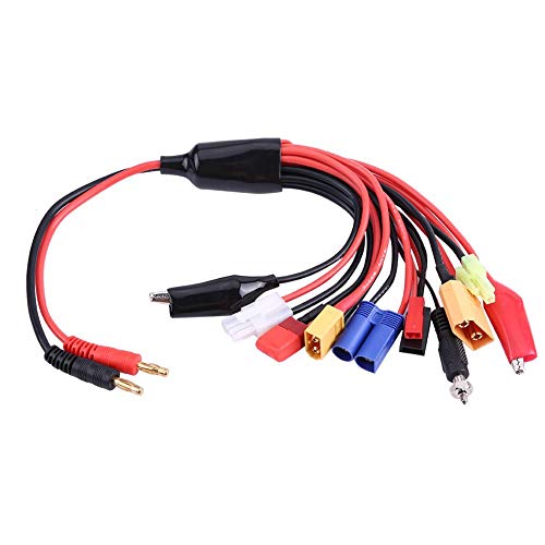 Dilwe 11 en 1 Cable del Cargador de Bater¨ªa RC, Bater¨ªa RC Lipo Enchufe Multi Cargador Adaptador Convertidor de Cable de Carga