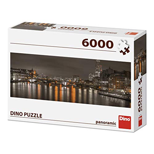 Dino Toys 565104 - Puzzle de Noche de Londres, 6000 Piezas