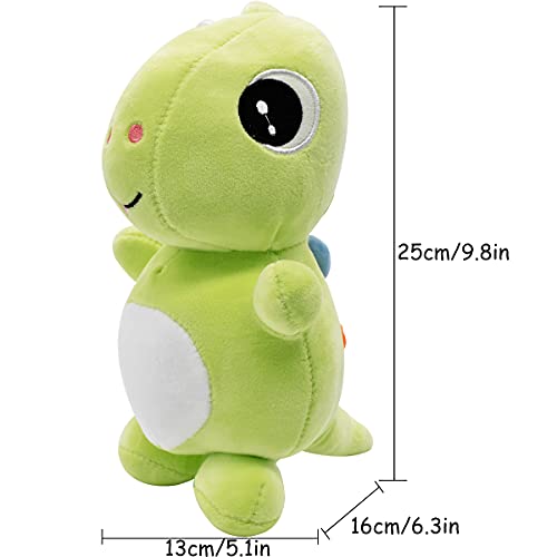 Dinosaur Plushie Stuffed Toy Animals Plushies Kawaii Cartoon Dinosaur Plush Doll Cute Toy Plush Stuffed Toy for Car Home Decoration Dinosaur Toys for Girls Boys Birthday Gifts 9.8 Inch