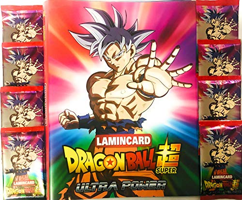 DIRAMIX Carpeta + 8 sobres LAMINCARD Dragonball Super Ultra Power