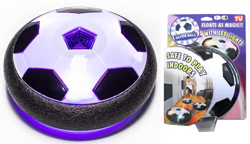 Direct TV Outlet Glyde Ball Visto en TV Balón de Fútbol Flotante con Luces LED Pelota de Espuma para Niños Jugar en Casa