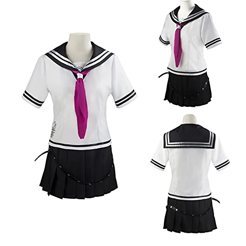 Disfraz de anime Super Danganronpa 2 Ibuki Mioda Uniforme Traje de Cosplay Conjunto Completo Mujeres Niñas Vestido Halloween Carnaval Disfraces